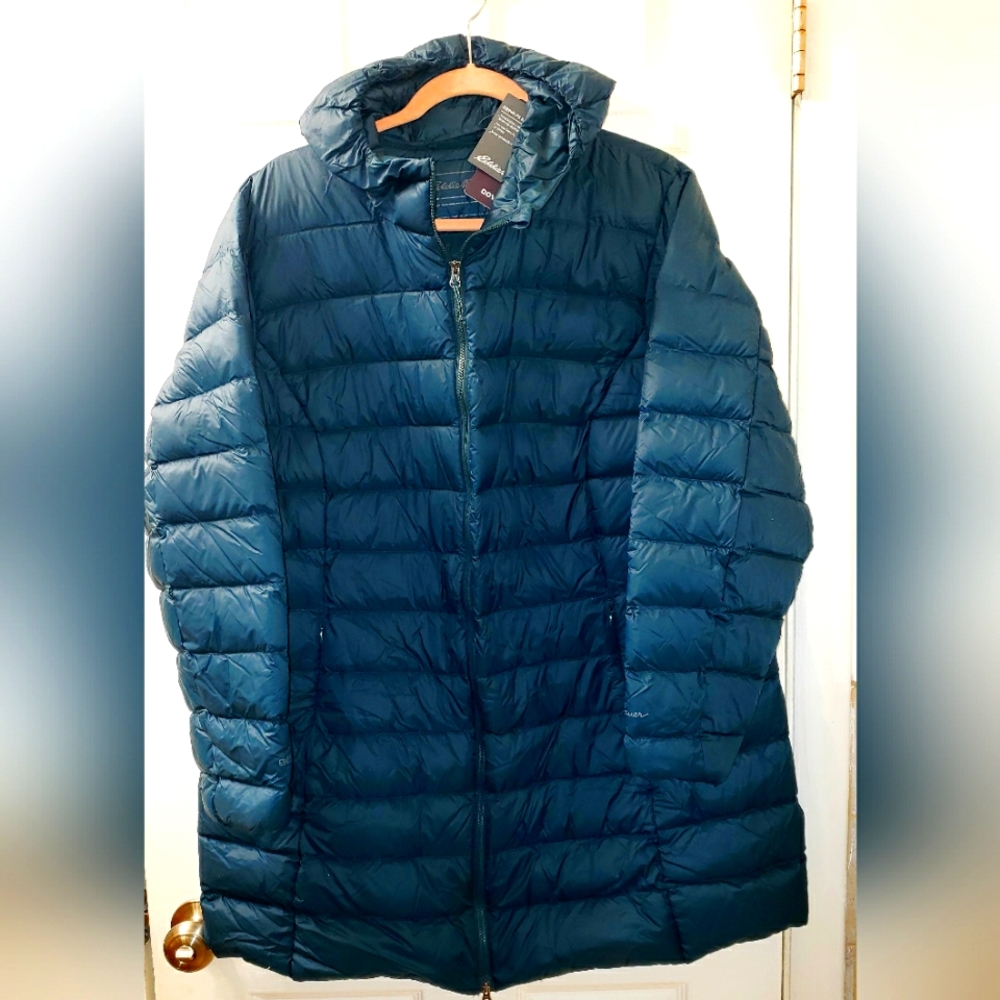 Eddie Bauer CirrusLite 2.0 Down Parka 2X NWT Color Seapine